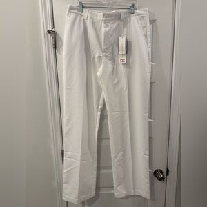 Cutter & Buck Men's Crisp White Dress Pants